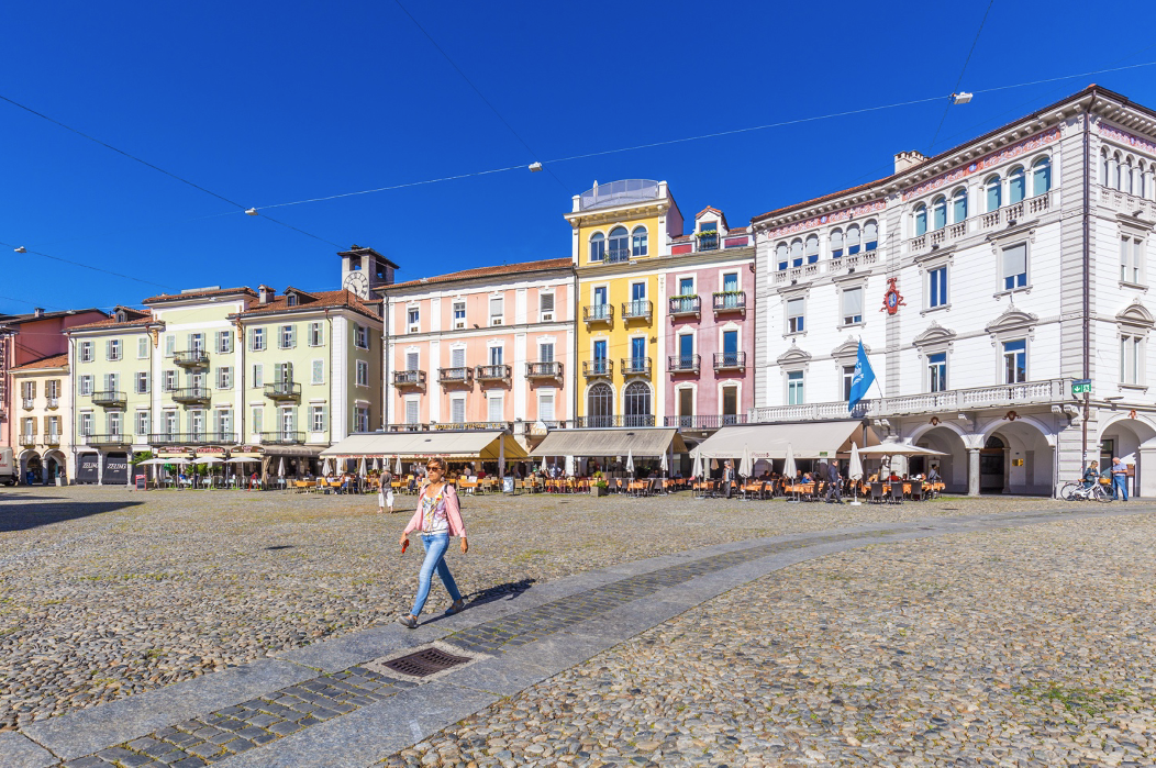 In giro per Locarno. Credits Ticino Turismo
