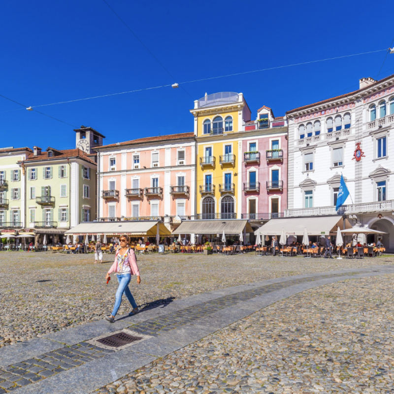 In giro per Locarno. Credits Ticino Turismo