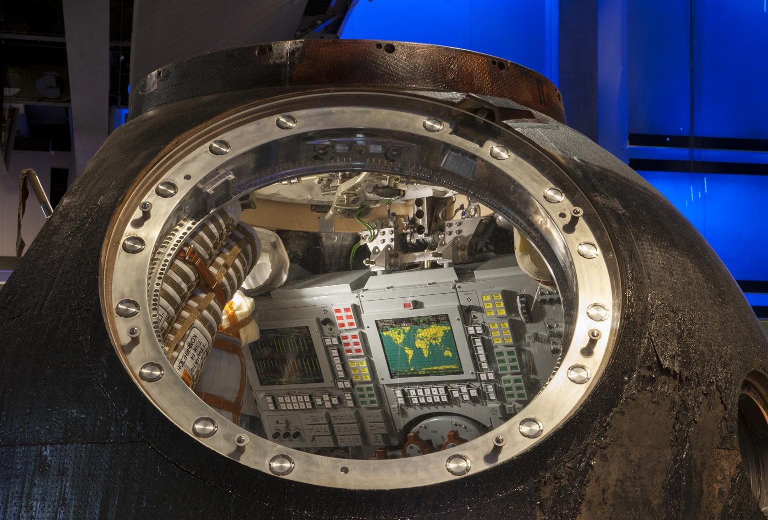 Particolare della Soyuz TMA-19M (c) Science Museum Group