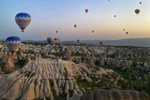 Le mongolfiere sui Camini delle Fate © Luca Mazzella