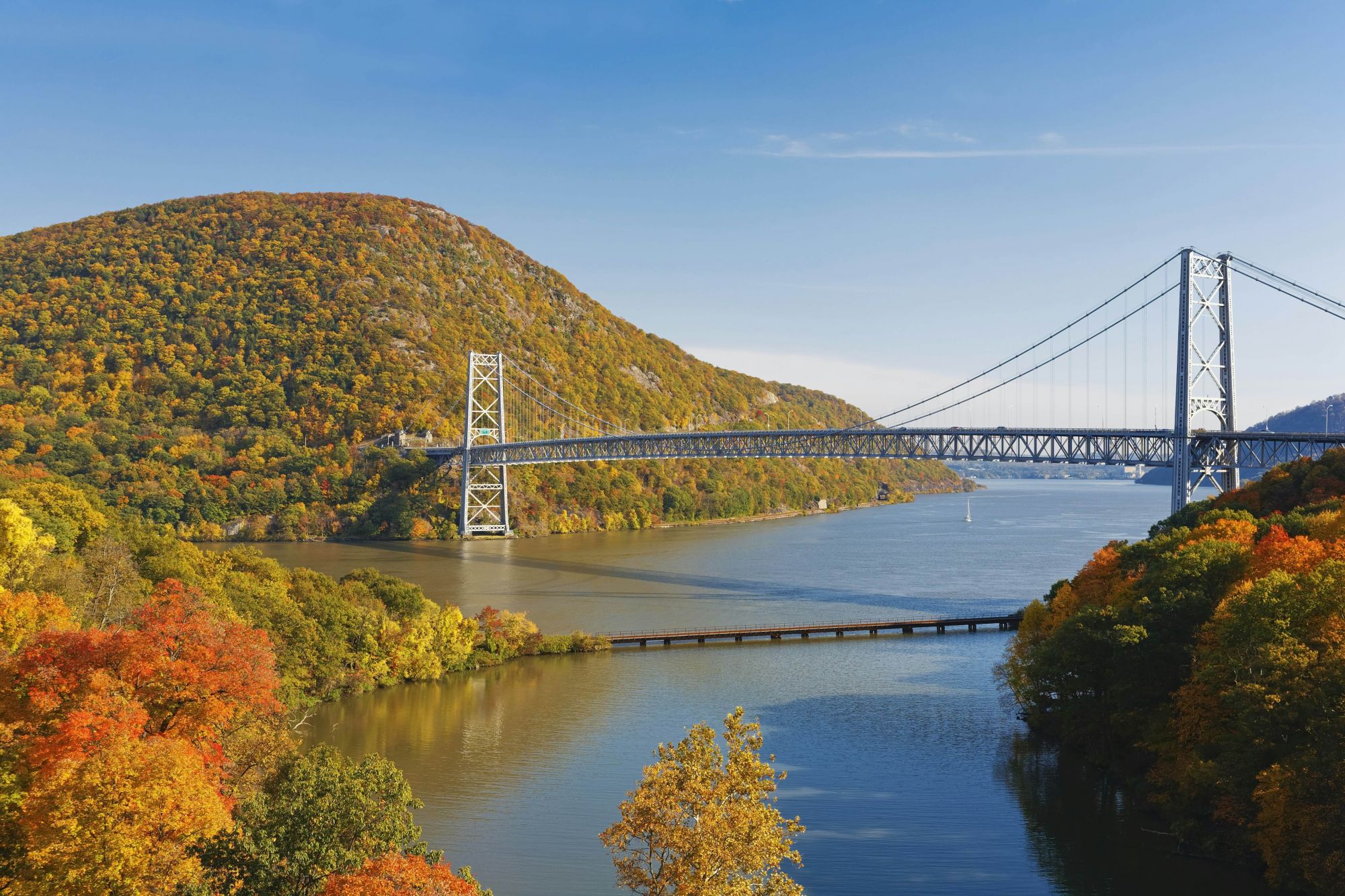 Una veduta del fiume Hudson. © Rudy Sulgan/Getty Images