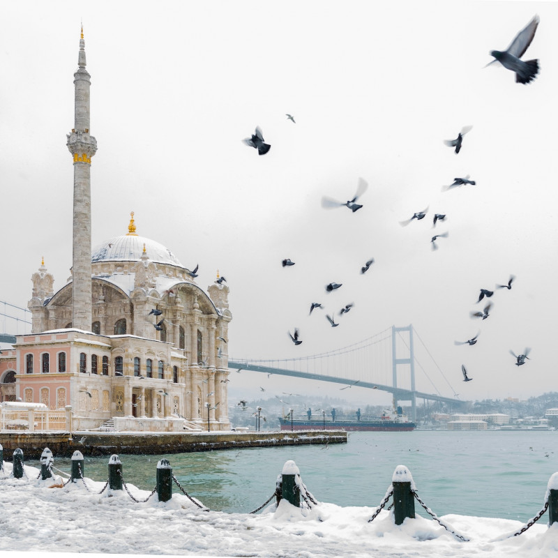 Neve sul Bosforo © Resul Muslu /Shutterstock