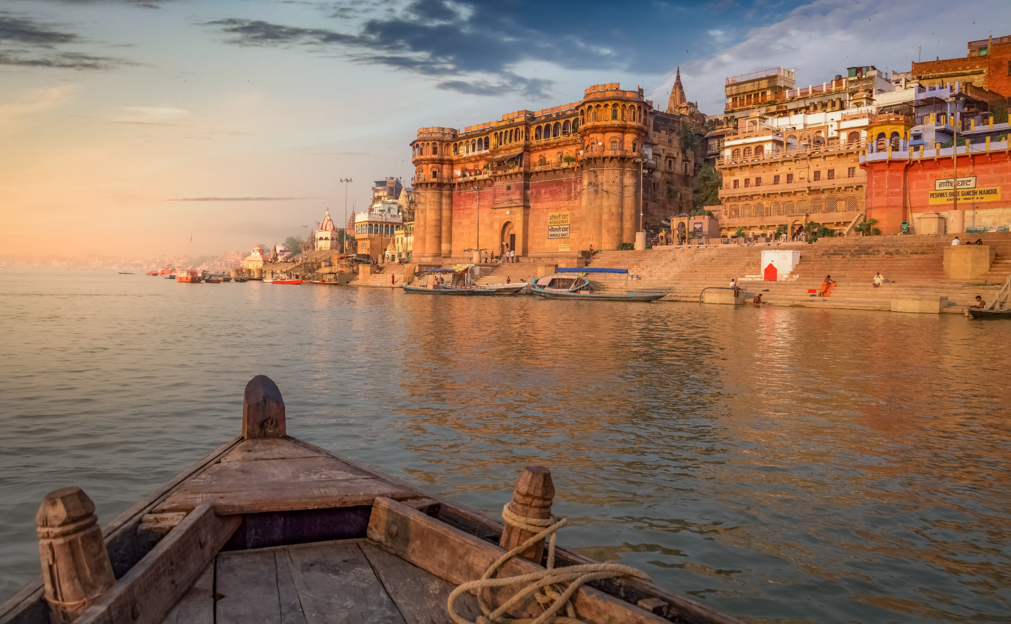 varanasi e i suoi ghat, india