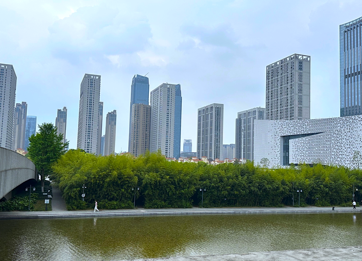 Skyline di Hefei. Credits Angelo Pittro