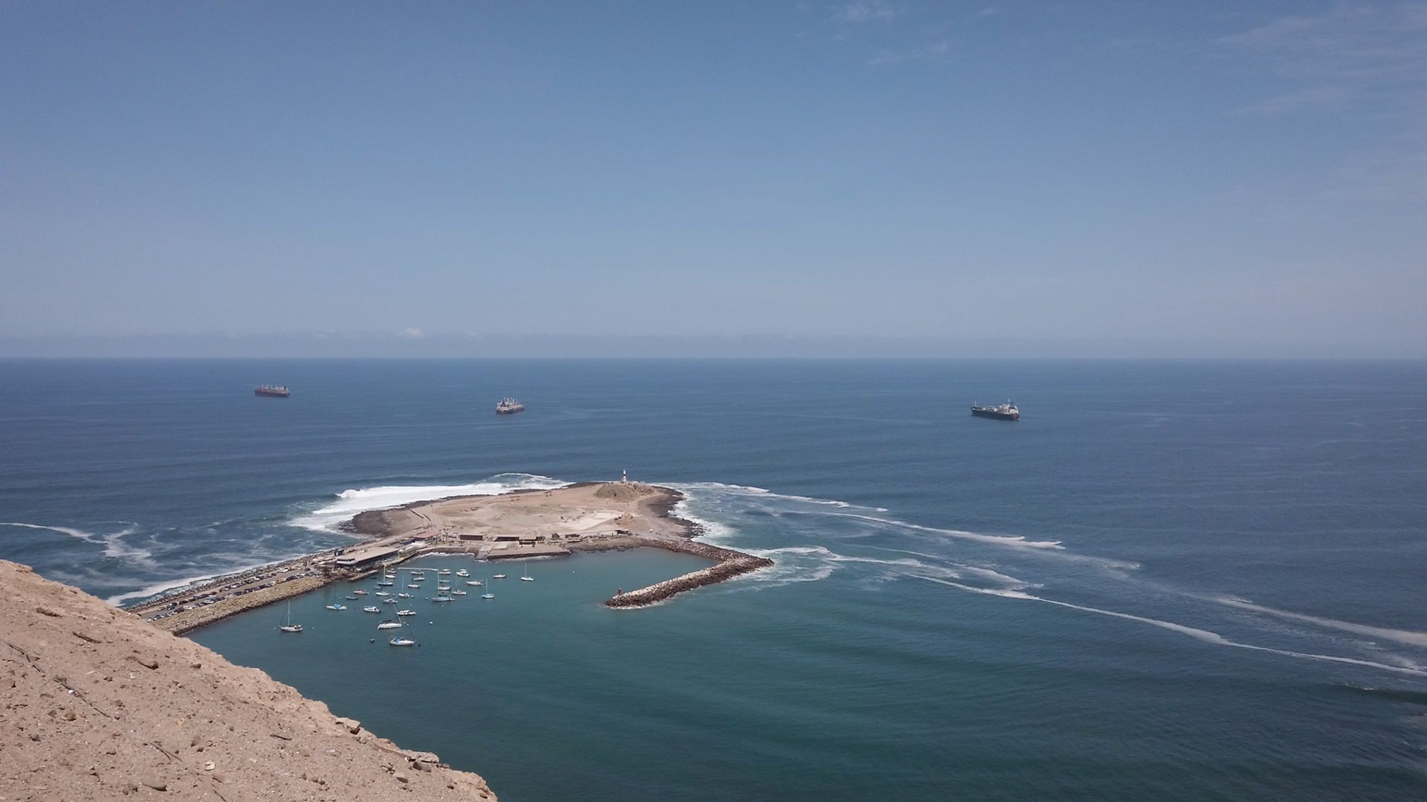 Vista da El Morro di Arica, Cile ©Lisa Zillio