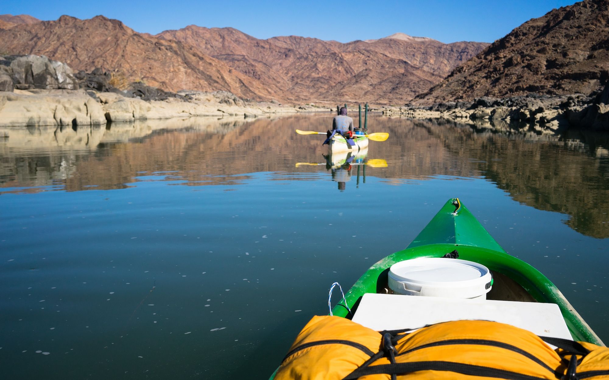 Una discesa in canoa sul fiume è il miglior modo per scoprire la zona ©Andre Gie/Shutterstock