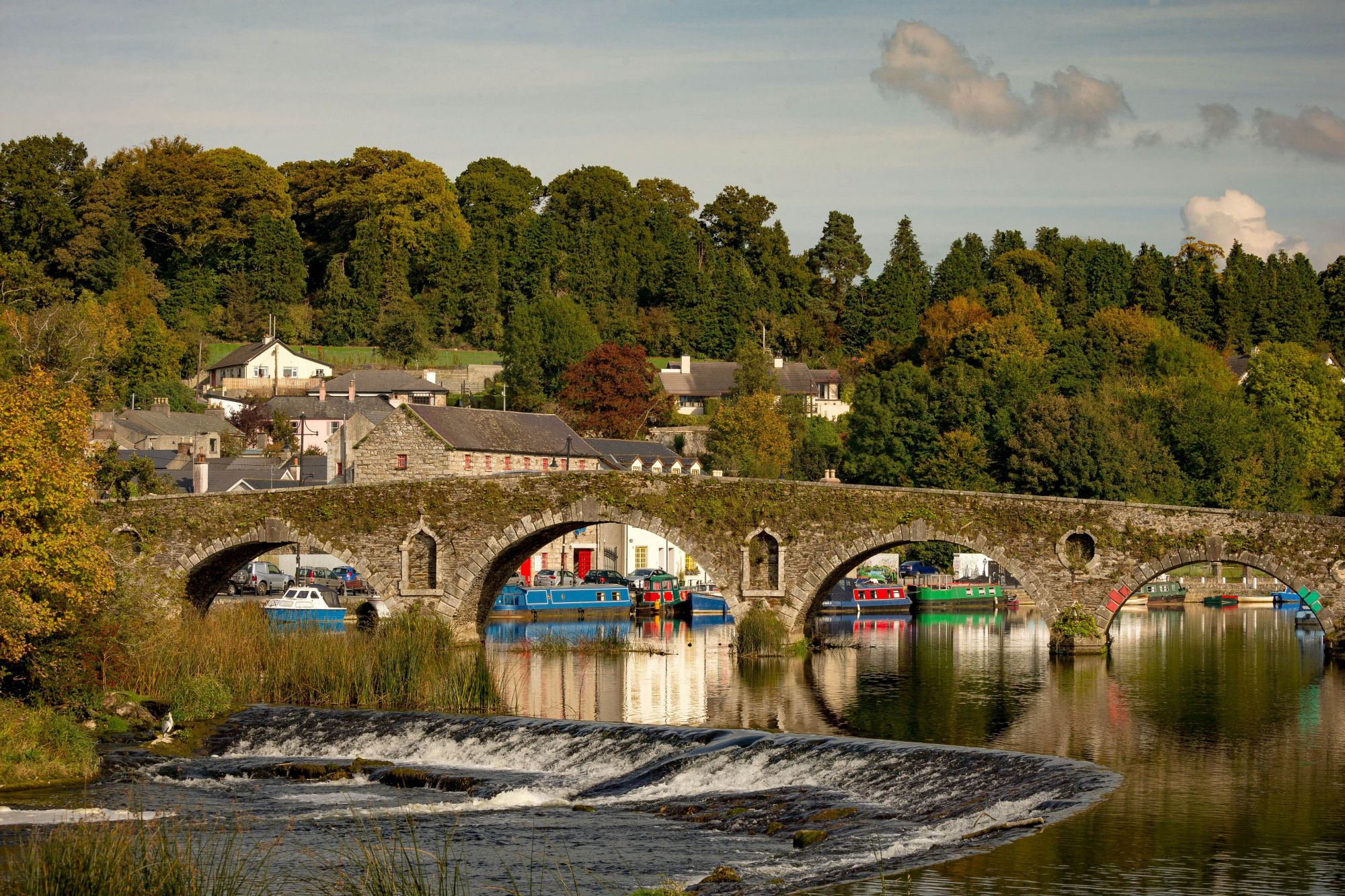 Il fiume Barrow a Graiguenamanagh. © Dylan Vaughan/Fáilte Ireland