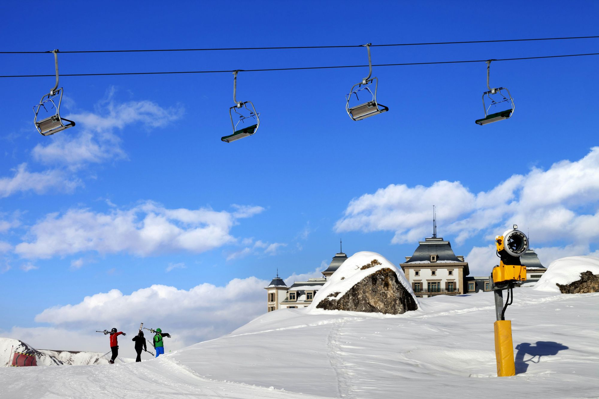 Nel Parco Nazionale di Shahdag si trovano alcune delle migliori piste da sci dell’Azerbaigian. © Lucertola/Shutterstock