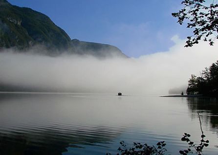 Alba a Bohinj © Fotografia di Flavia Pellegrinelli
