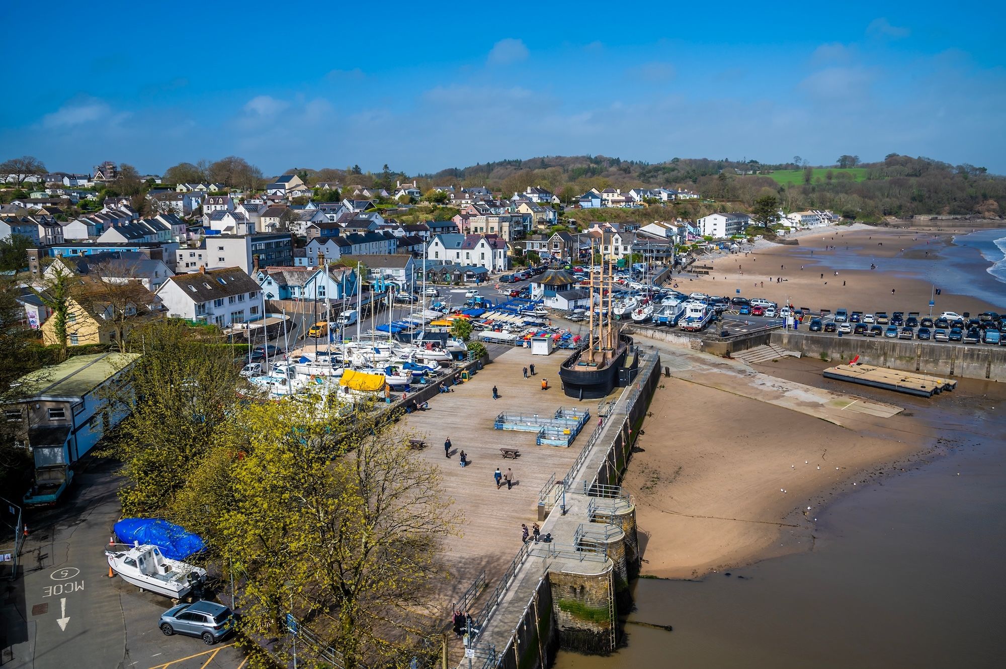 Saundersfoot è proprio il posto dove ci si aspetterebbe di trovare una cucina di mare eccellente ©Nicola Pulham /Shutterstock
