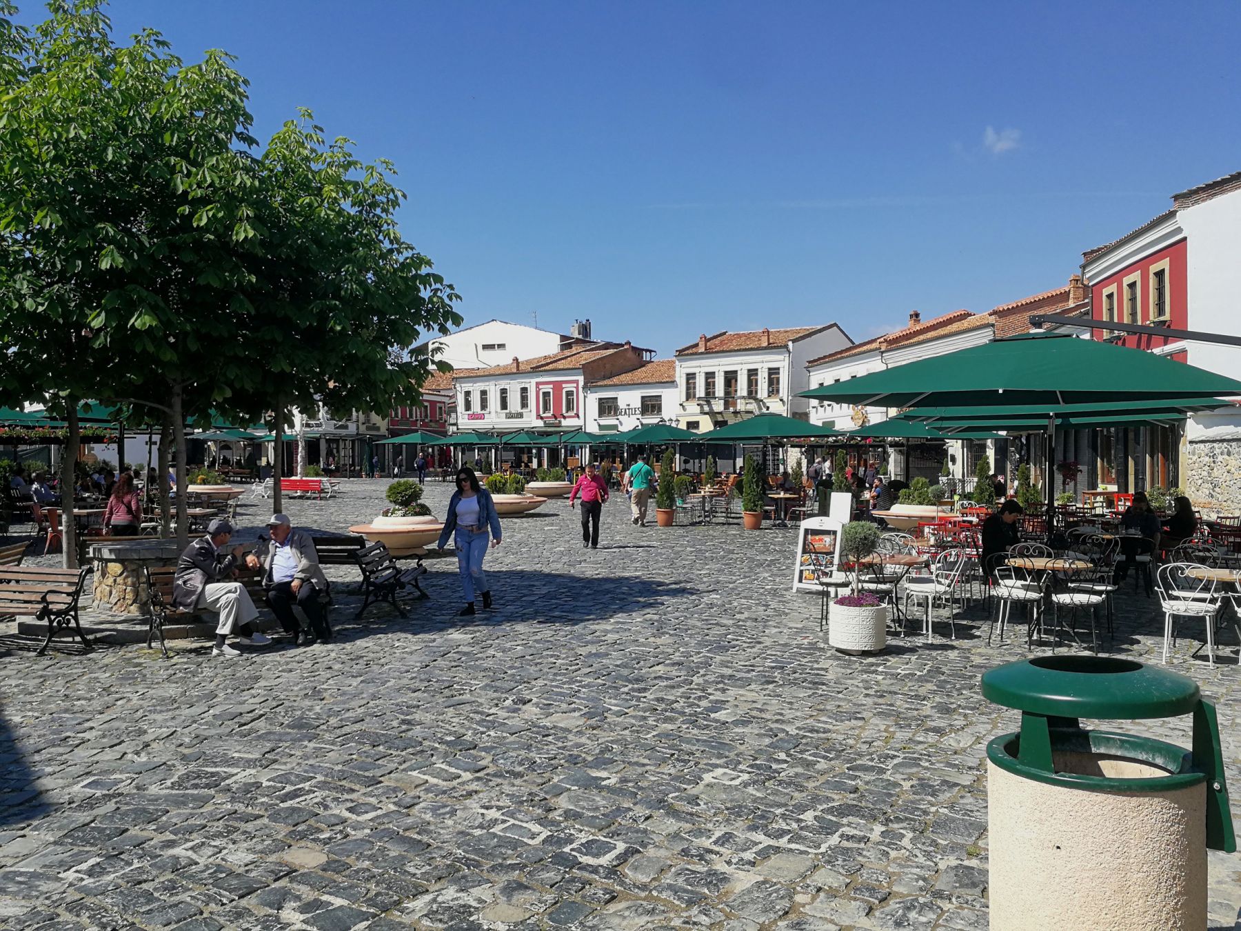 L’area dell’antico bazar di Korca, Albania © Piero Pasini / Lonely Planet italia