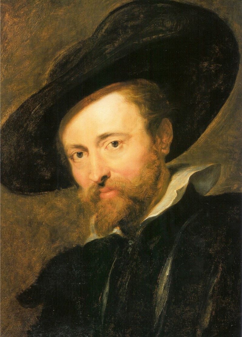 Autoritratto di Rubens © Antwerpen Rubenshuis collectiebeleid