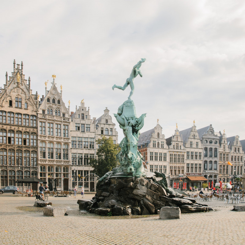 Anversa, Grote Markt. Credits Kevin Faignaert