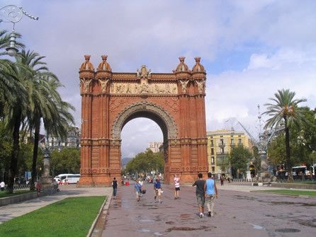 Barcellona, arco di trionfo © Fotografia di Andrea Vaselli