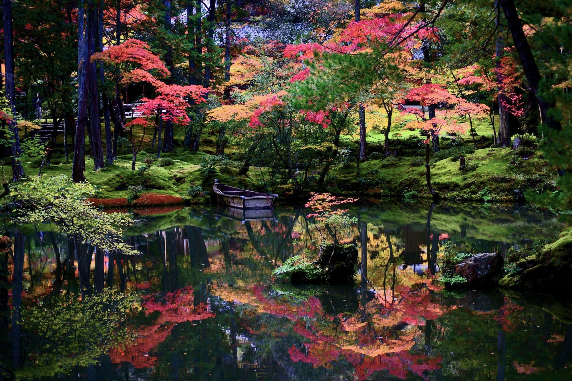 Il Saihō-ji è famoso per il suo giardino di muschio @Fang ChunKai/Shutterstock