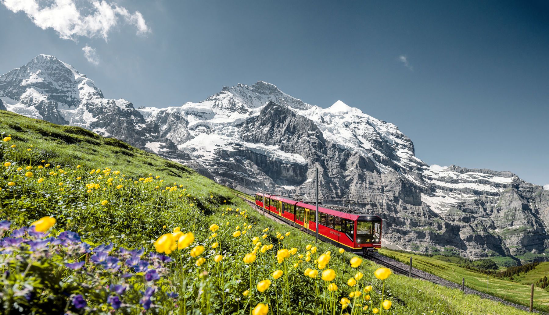 La ferrovia della Jungfrau ©️ 2023 Berner Oberland Pass