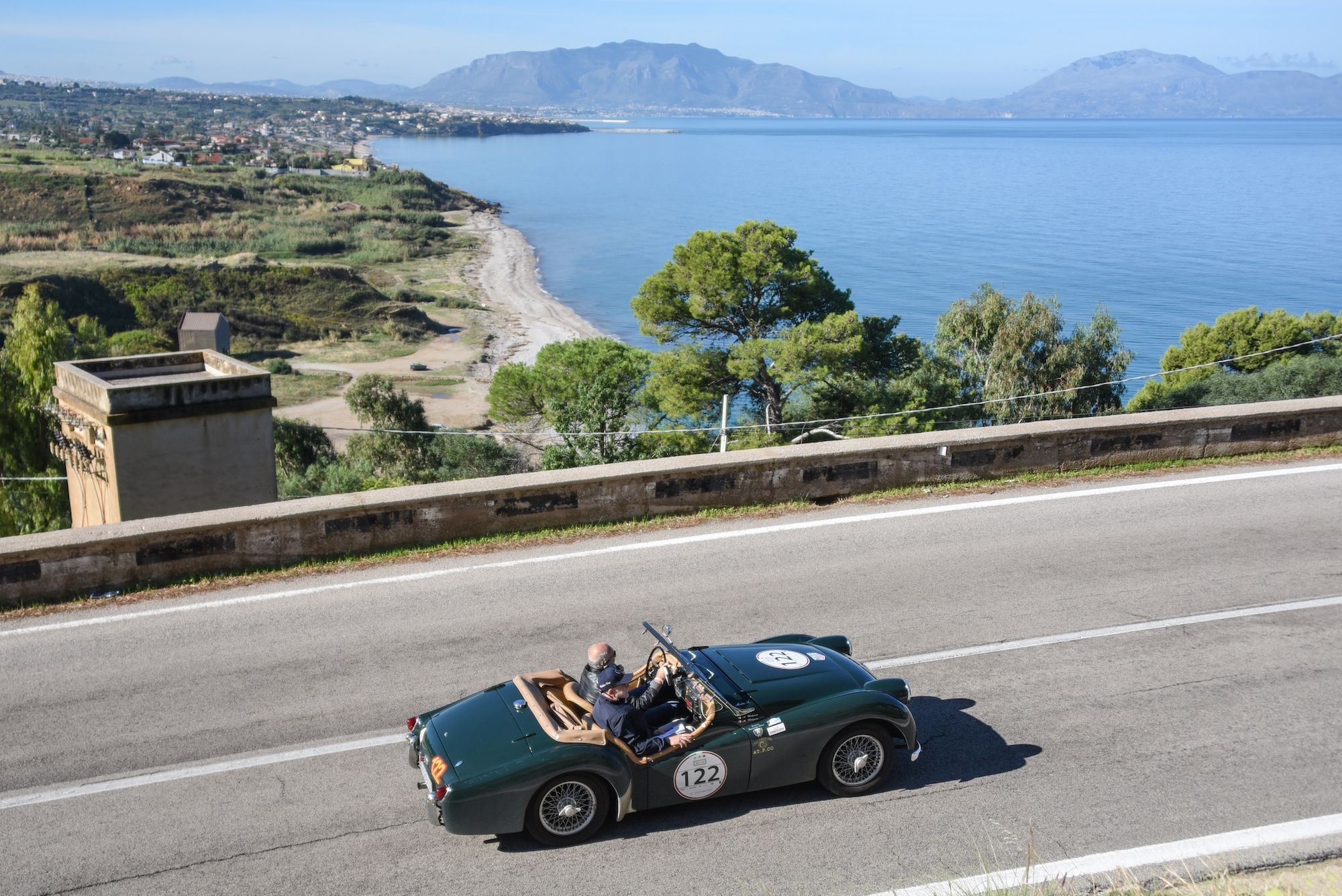 Il fascino della Targa Florio si deve anche ai paesaaggi che attraversa Bob Cullinan ©Bob Cullinan/Shutterstock