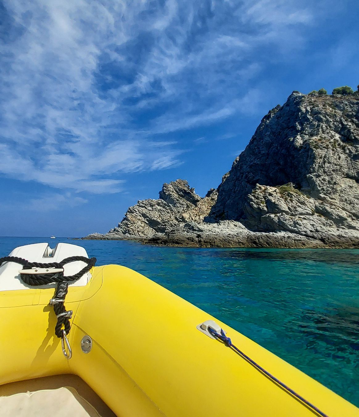 Capo Vaticano: guadagnatelo in gommone