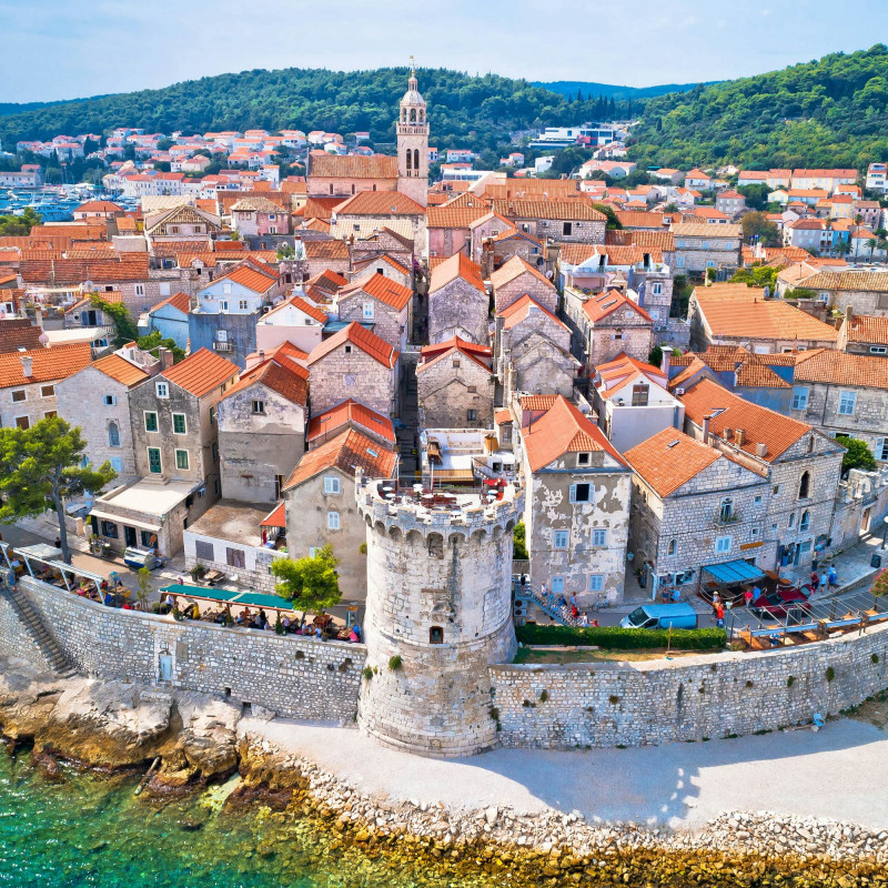 Il borgo vecchio di Korčula © xbrchx / Shutterstock