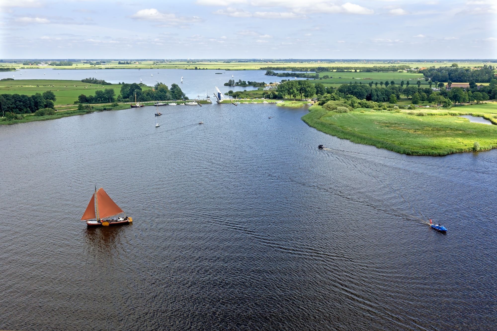 Laghi e canali caratterizzano il paesaggio della Frisia ©Steve Photography  /Shutterstock