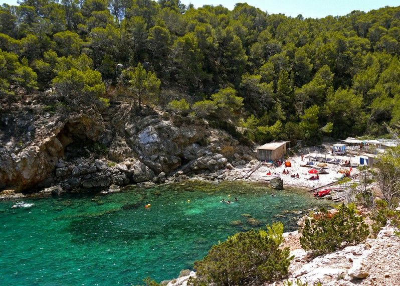 Cala Des Moltons, Ibiza.