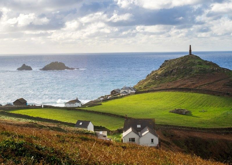 Cape Cornwall, Cornovaglia, Inghilterra. ©ian woolcock/Shutterstock