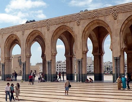Casablanca, moschea di Hassan II © Fotografia di Michela Bottazzi