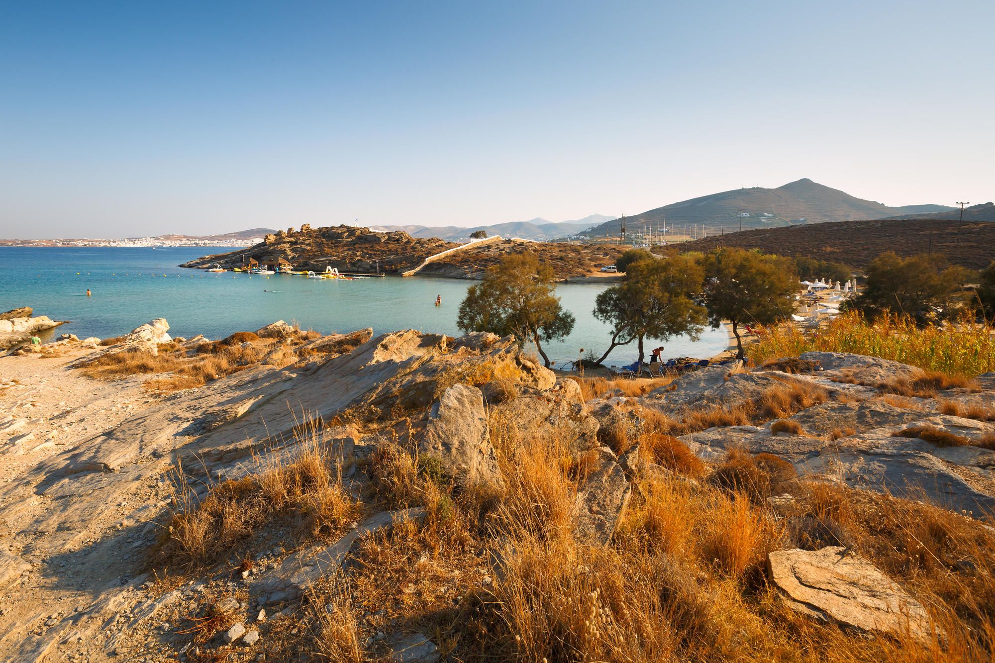 Paesaggio nei dintorni del Paros Park
