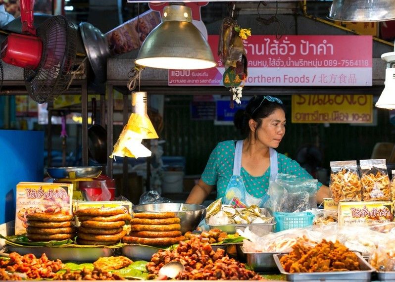 Chiang Mai Market, Thailandia. ©Catherine Sutherland/Lonely Planet