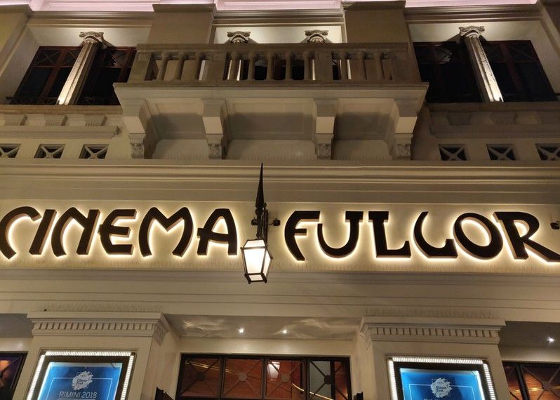 Cinema Fulgor, ai tempi di Fellini l’insegna era semplicemente Fulgor, Rimini. © Stefano Brandini / Lonely Planet Italia