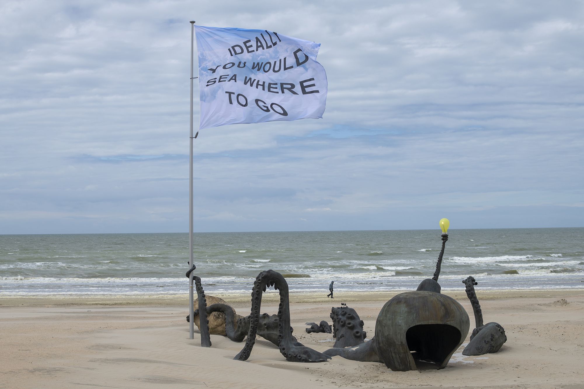 Touching To Sea You Through Our Extremities di Laure Prouvost ©Westtoer
