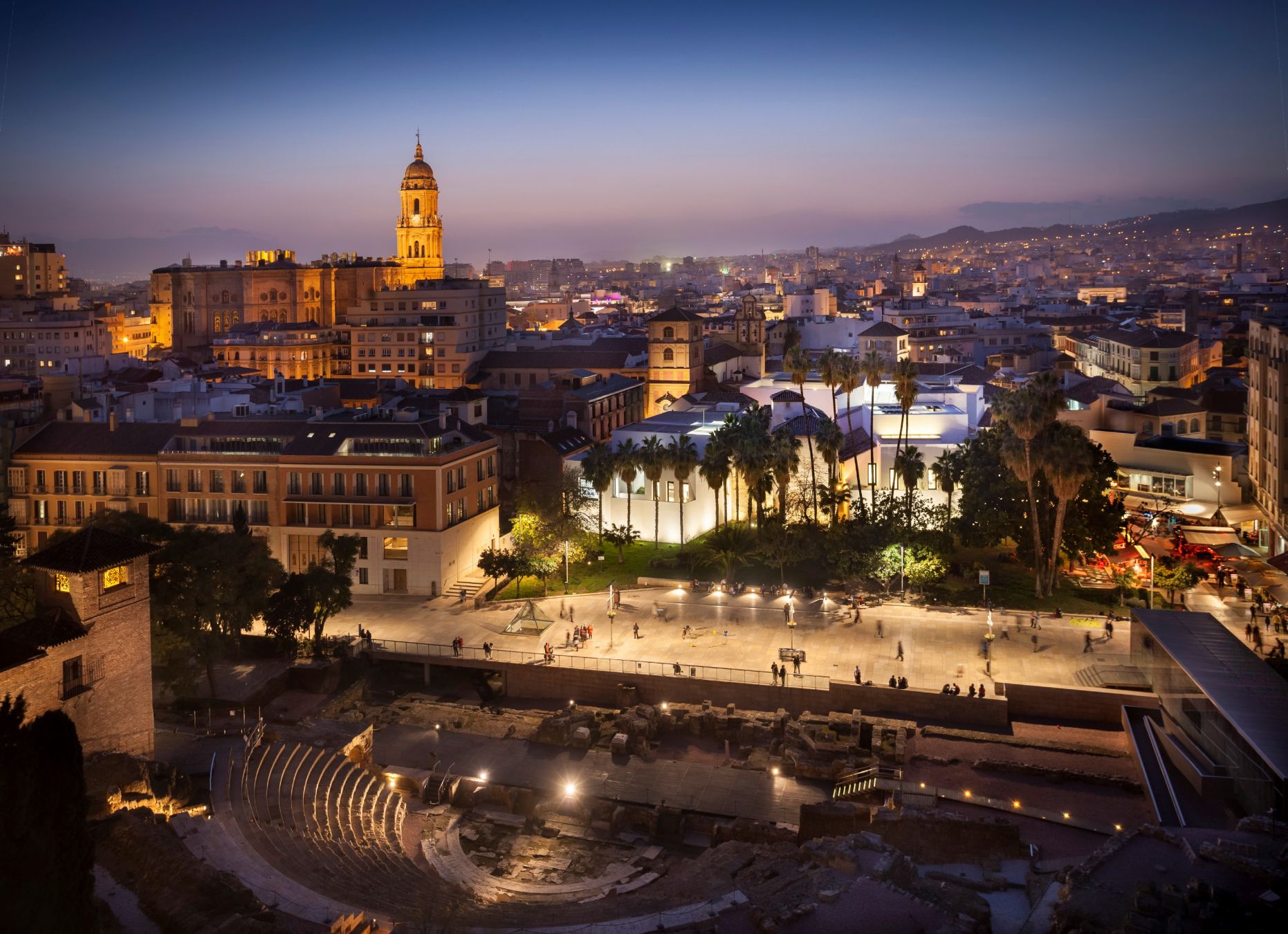 Panorama di Málaga. Credits © Museo Picasso Málaga