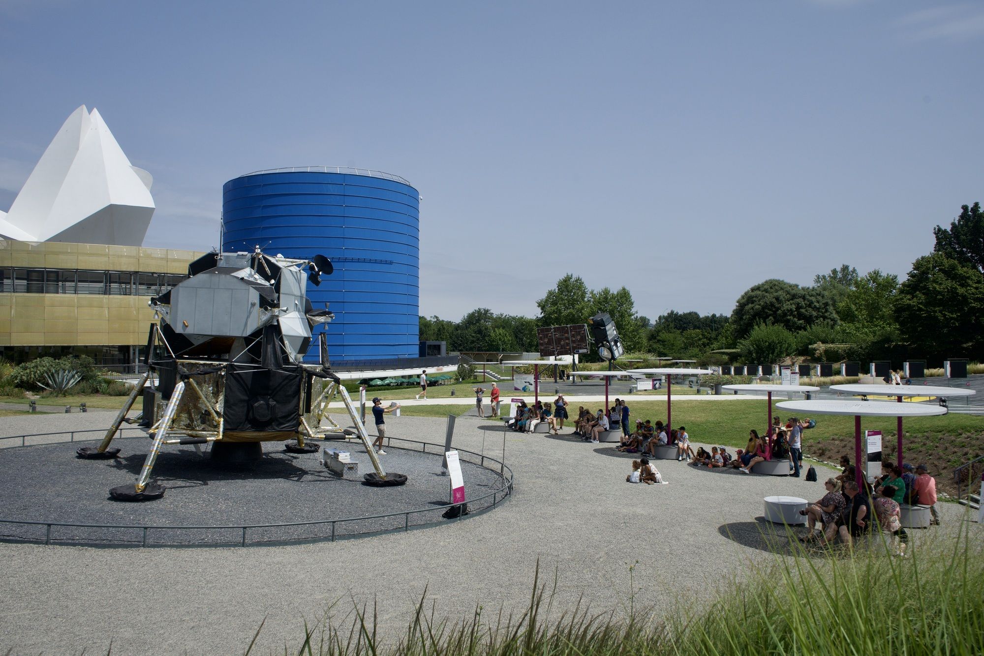 Un particolare della Cité de l’Espace di Tolosa ©James March / Lonely Planet