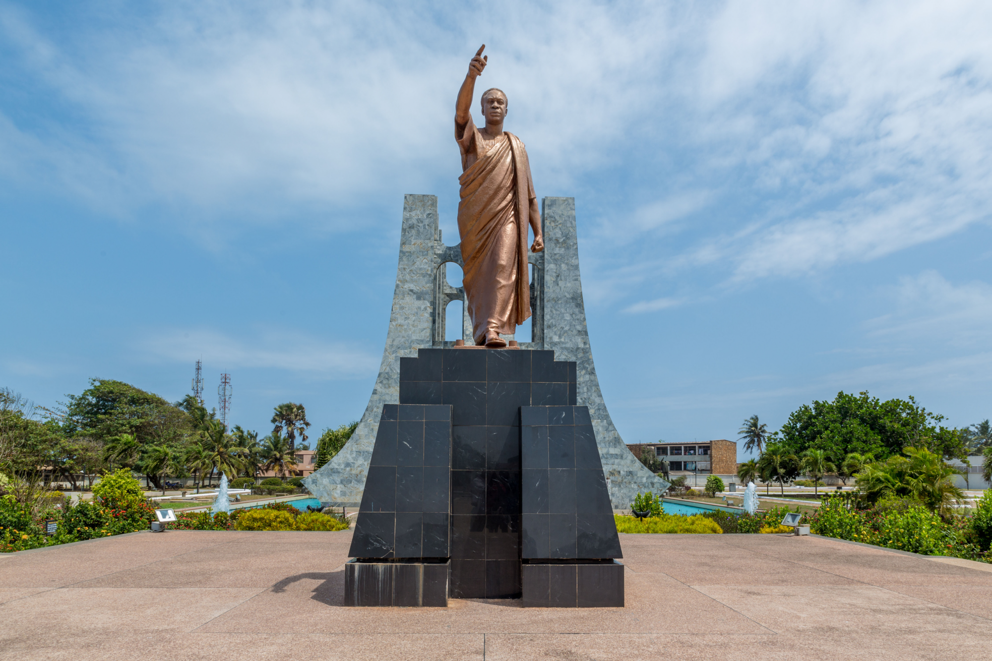 Il Kwame Nkrumah Memorial Park and Mausoleum è un tributo al primo pr4esidente del Ghana© Dereje Belachew / Alamy Stock Photo