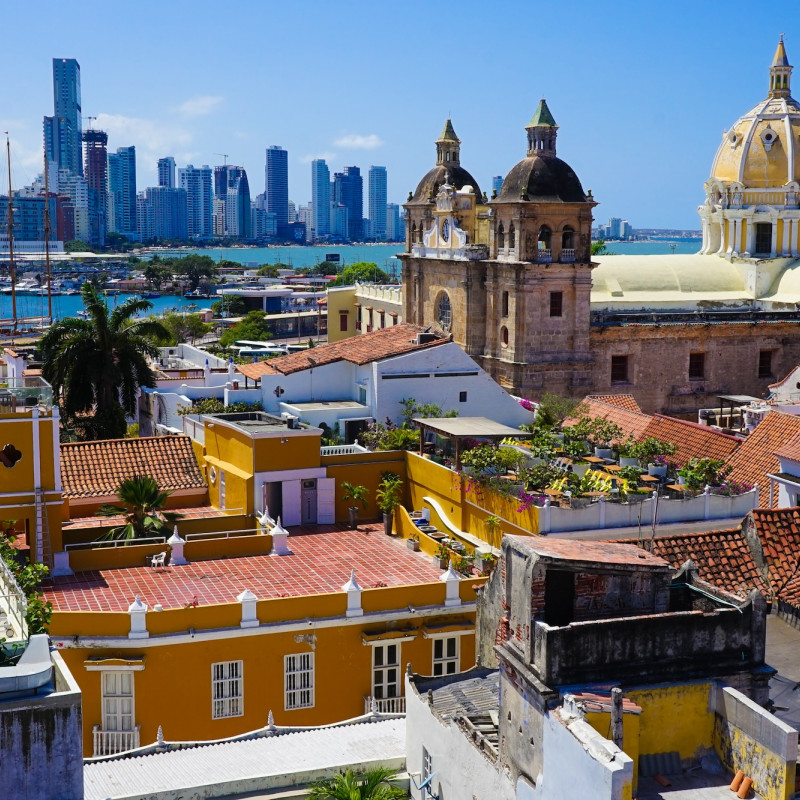 Una veduta di Cartagena de Indias, Colombia  ©Inspired By Maps/Shutterstock