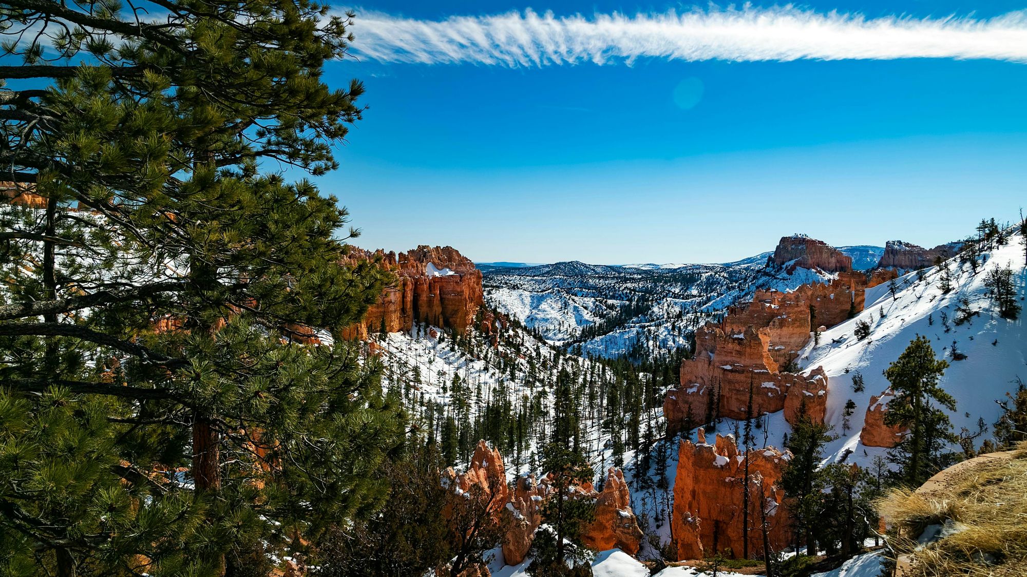 Il Bryce Canyon National Park innevato. © Nick Spinder/Shutterstock