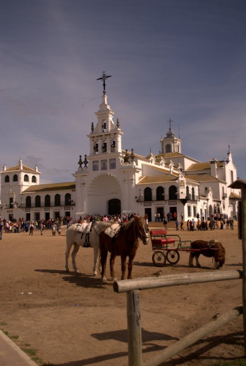 El Rocío, cartoline da un'altra epoca © Lola L. Falantes