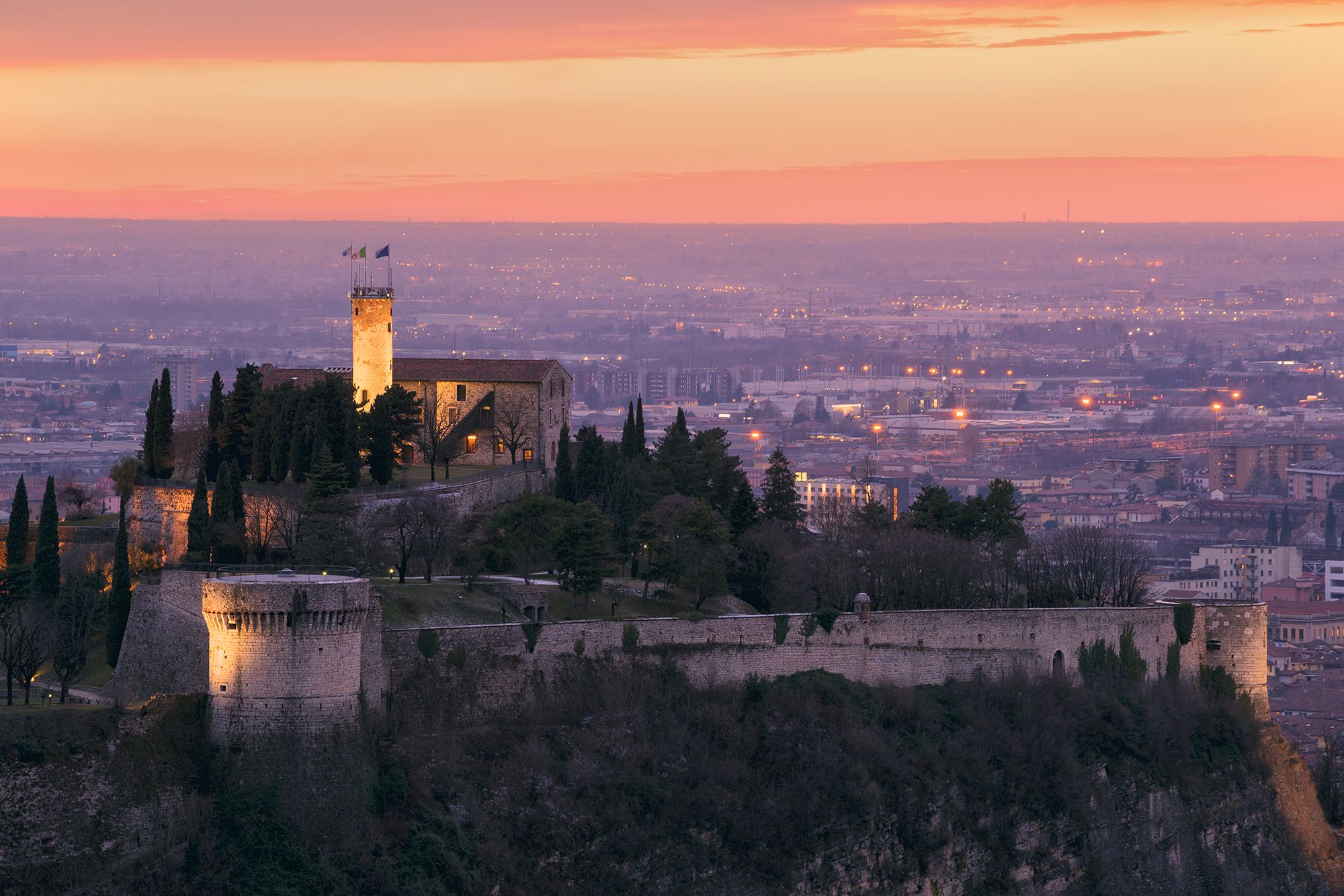 Brescia, il Castello. Credits Rossetti