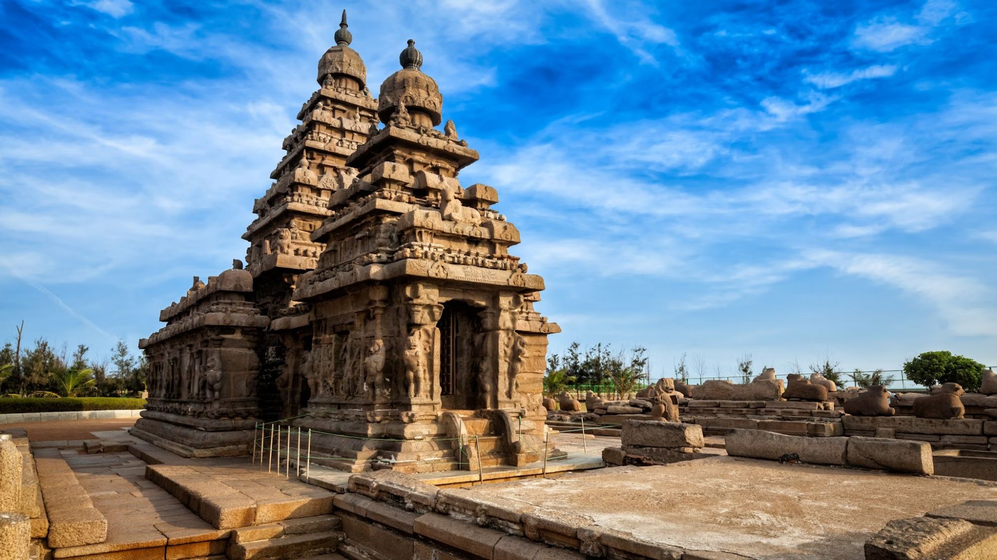 Gli splendidi templi del VII secolo di Mamallapuram sono a meno di due ore di auto da Pondicherry © f9photos / Shutterstock
