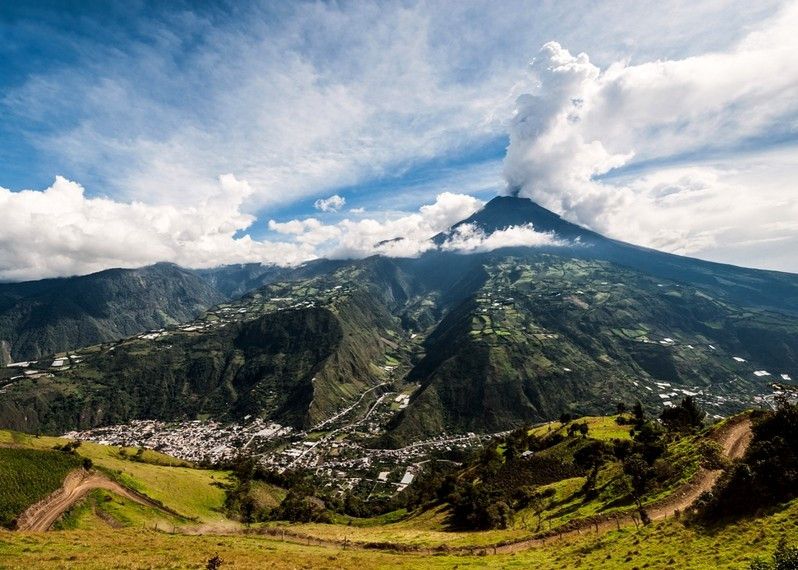 Eruzione del vulcano Tungurahua, Cordillera Occidentale delle Ande, Ecuador. ©Kseniya Ragozina/Getty Images