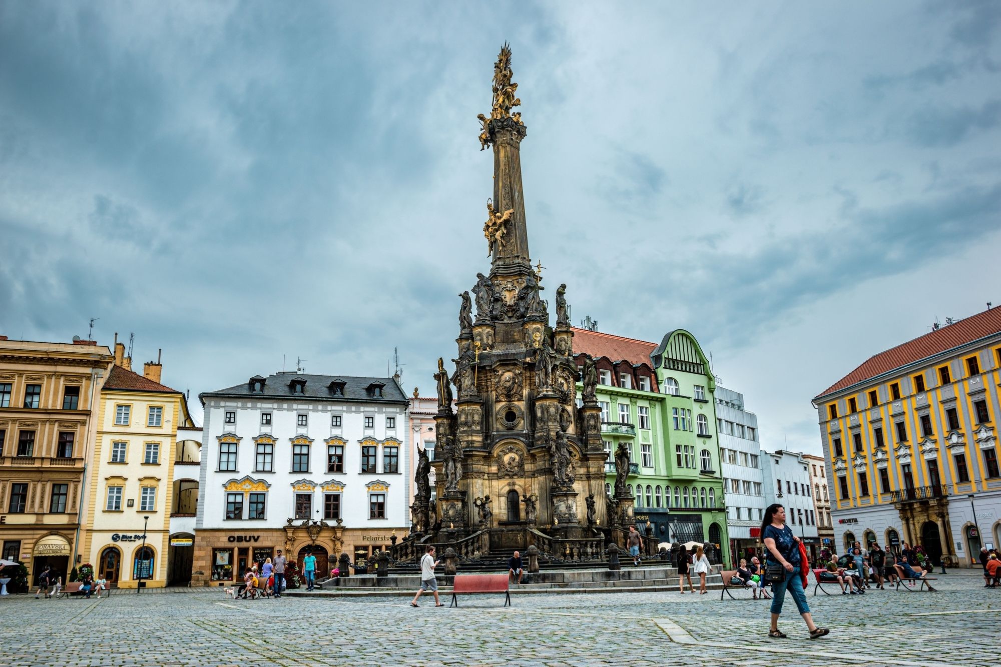 La Colonna della Santissima Trinità, simbolo di Olomouc ©Wirestock Creators / Shutterstock