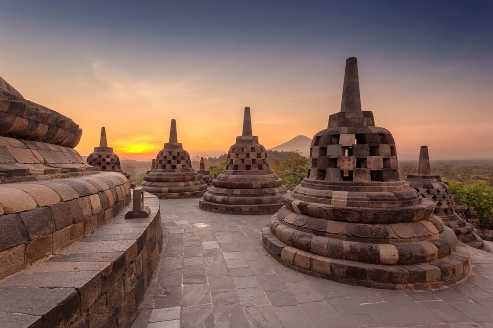 Il complesso di Borobudur, nei pressi di Yogyakarta. Credits Pambudi Yoga Perdana / Shutterstock