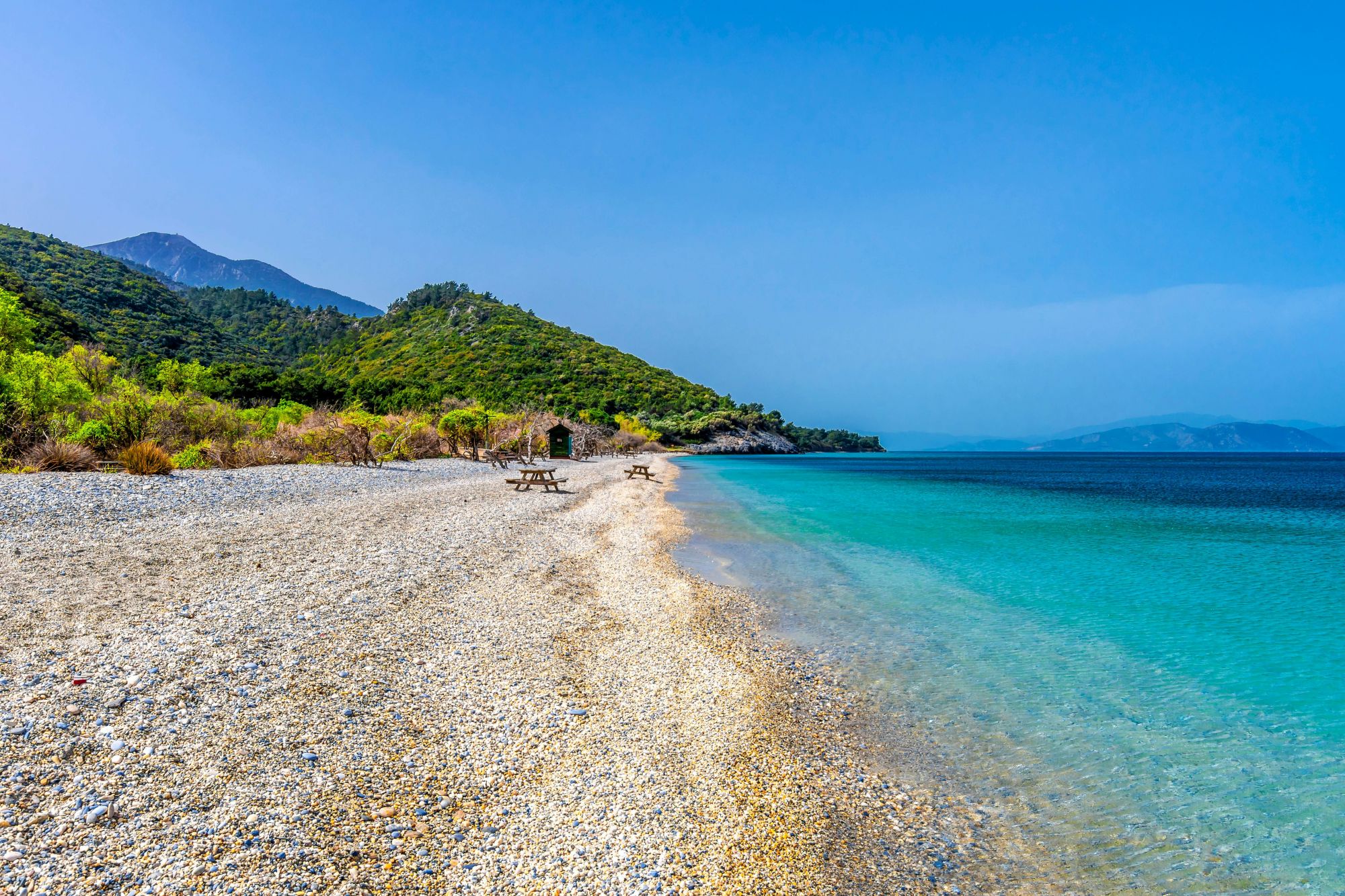 Una delle spiagge incontaminate del Parco Nazionale della Penisola di Dilek e del Delta del Büyük Menderes. © turkanduzen/Shutterstock