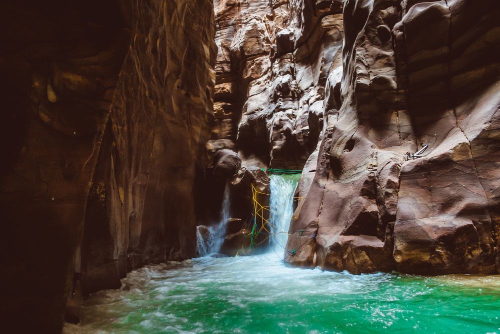Le acque del Wadi Mujib. Credits Iuliia Khabibullina / Shutterstock