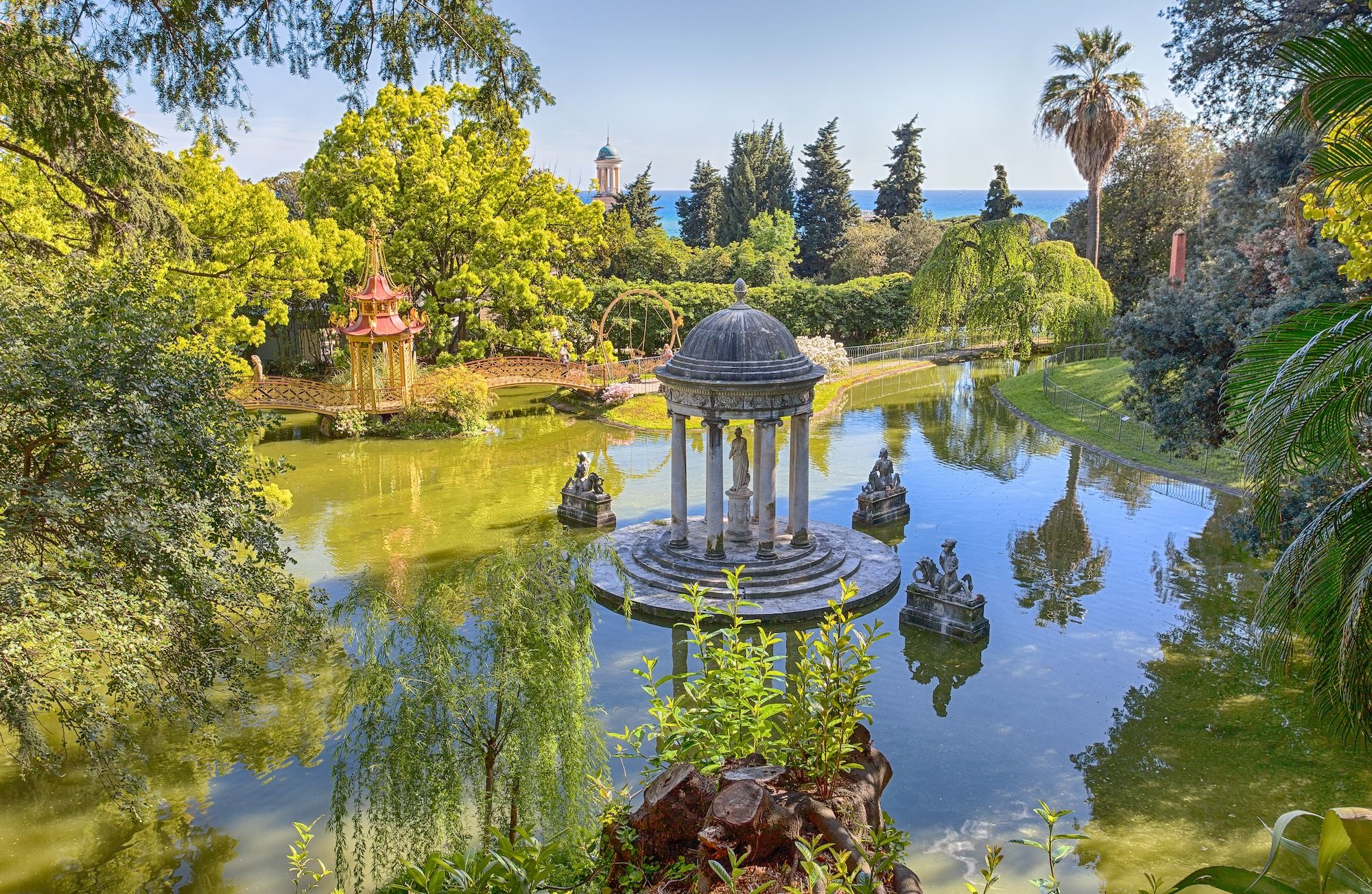 Un angolo del Parco Durazzo-Pallavicini © faber1893 / Shutterstock