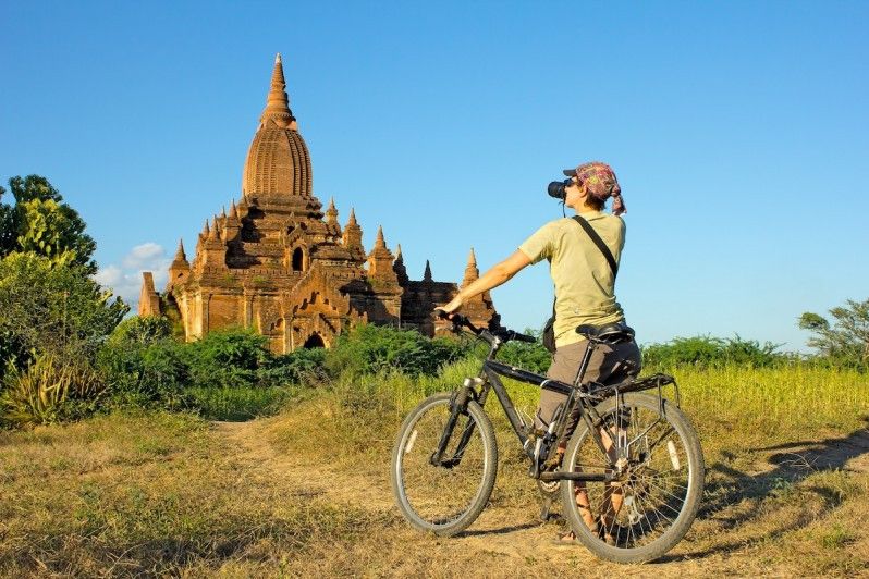 Fotografie on the road in Myanmar, tempio di Bagan ©worklater1/Getty Images