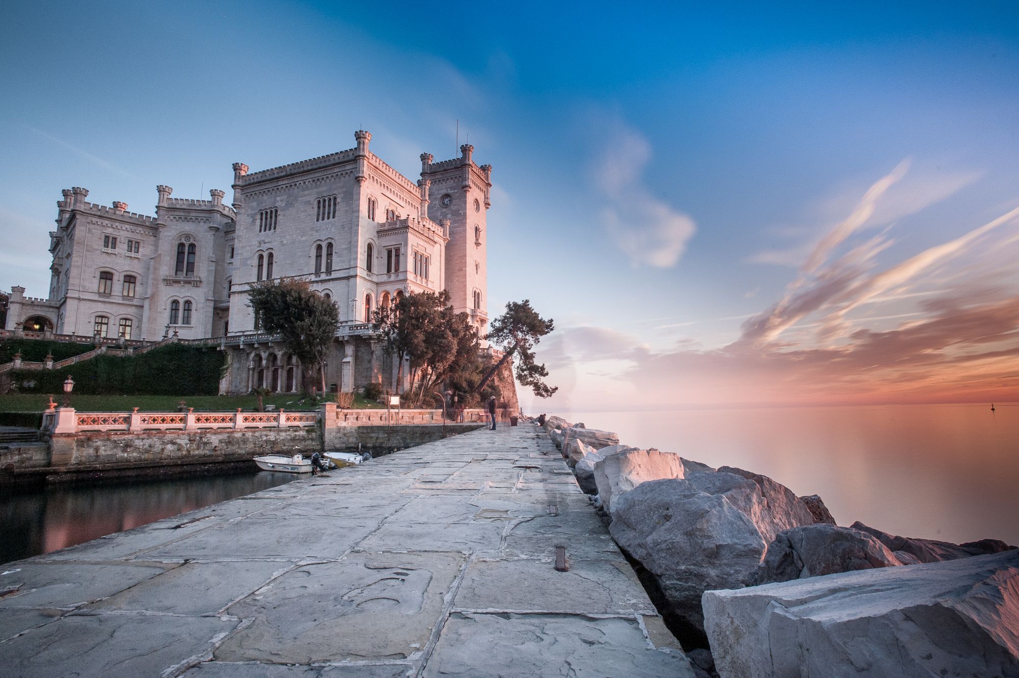 Il castello di Miramare a Trieste