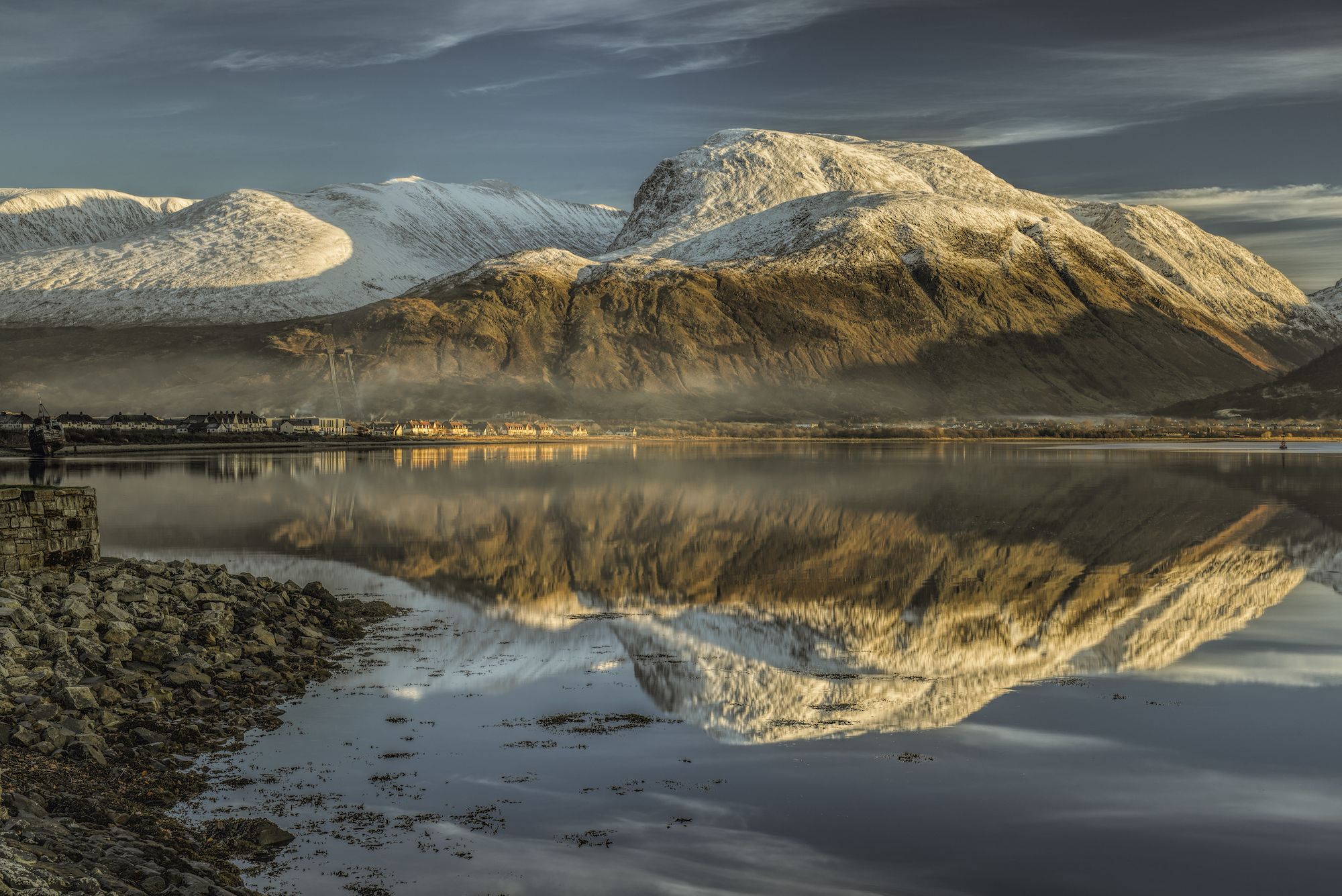 Ben Nevis dal porto di Corpach ©Harry Feather