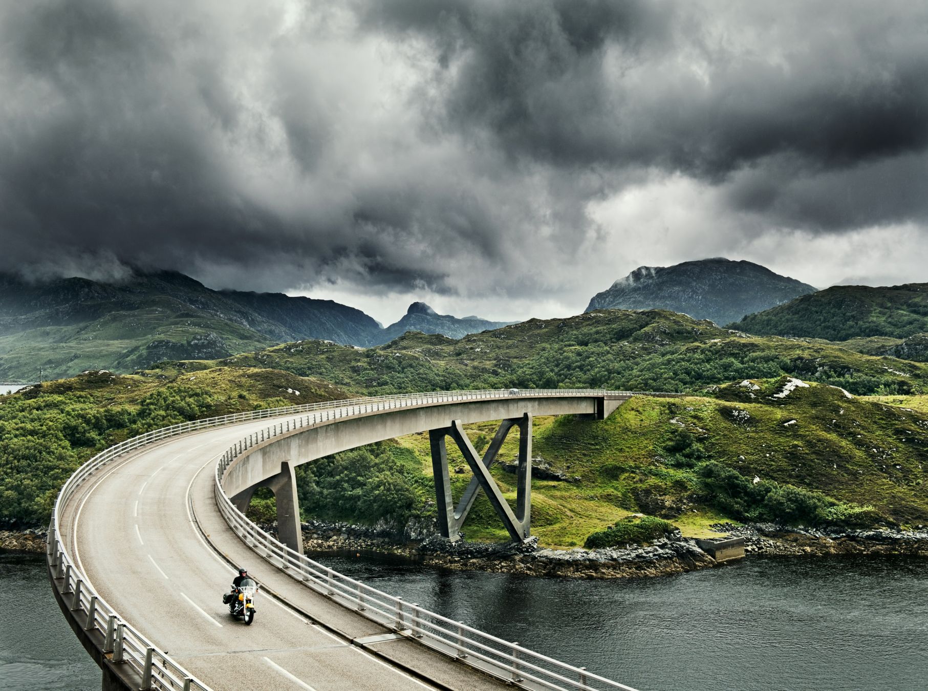 ponte kylesku, scozia