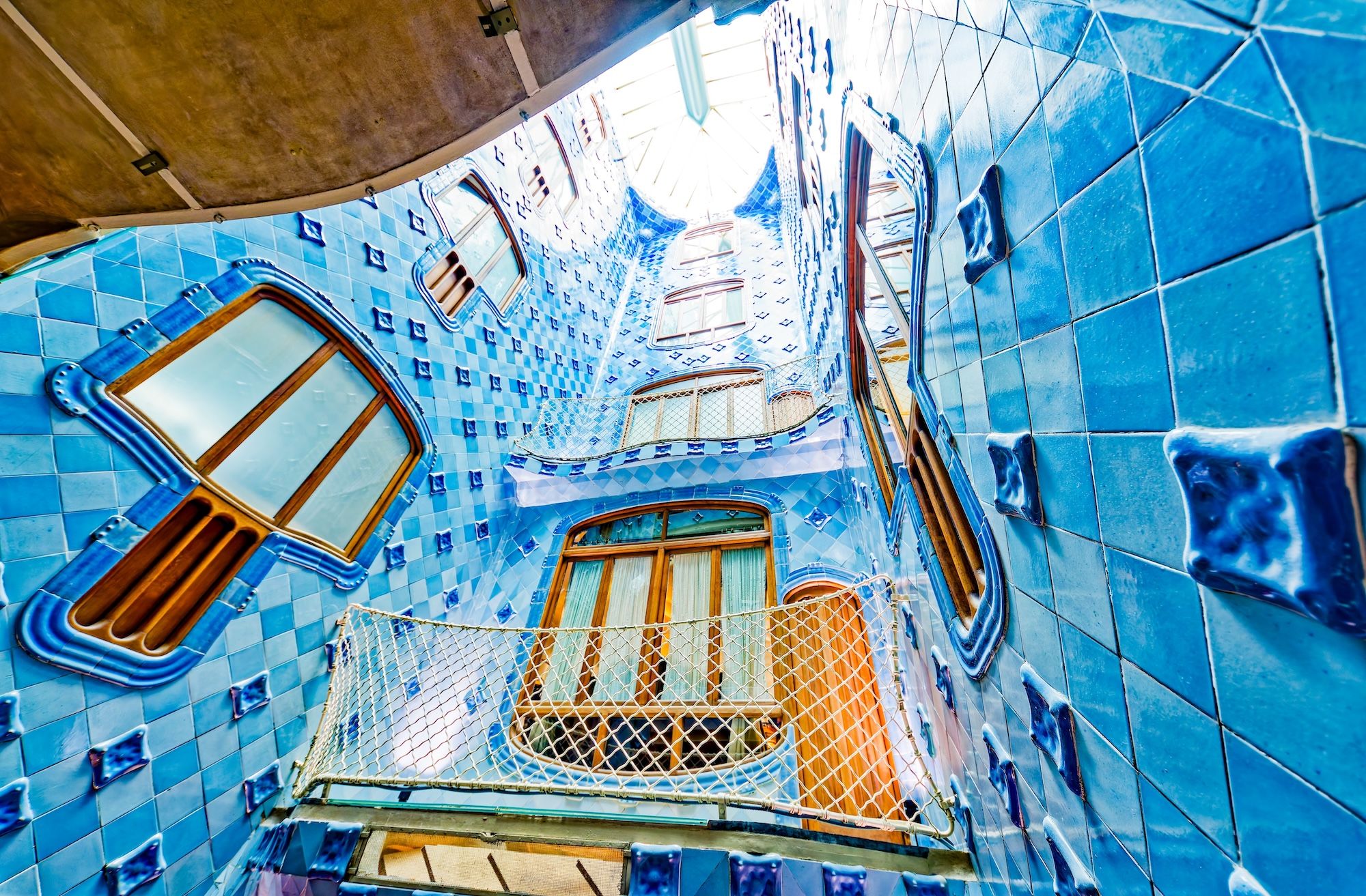 L’interno della casa ricorda l’oceano ©V_E / Shutterstock